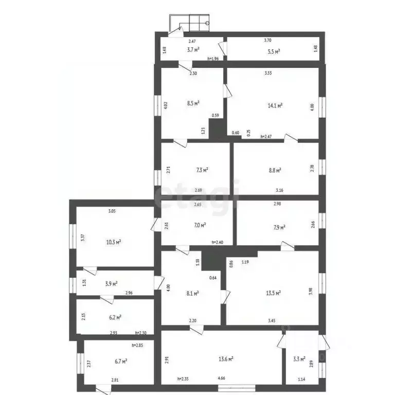 Дом в Забайкальский край, Чита ул. Бориса Кларка (80 м) - Фото 0