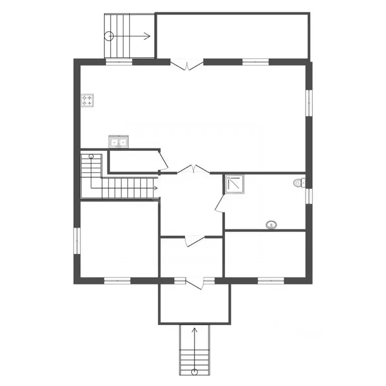 Дом в Ленинградская область, Всеволожский район, Куйвозовское с/пос, ... - Фото 2
