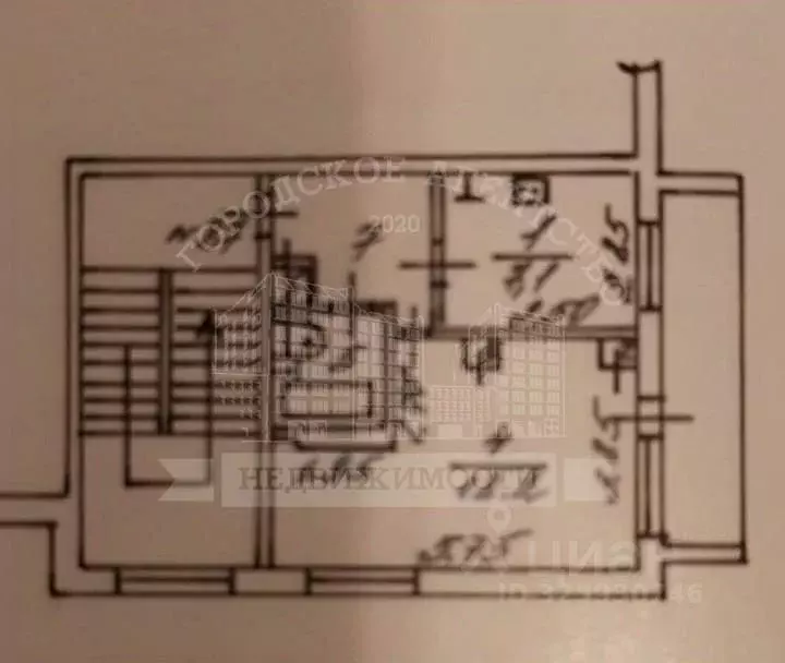 1-к кв. Калужская область, Калуга Карачевская ул., 19к2 (34.7 м) - Фото 2