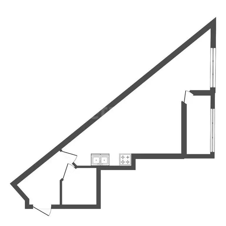 Квартира-студия: Санкт-Петербург, Планерная улица, 87к1 (35 м) - Фото 1
