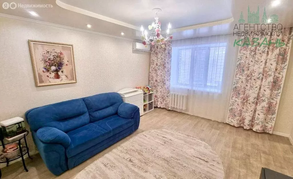 3-комнатная квартира: Казань, улица Гарифа Ахунова, 14 (90.7 м) - Фото 2