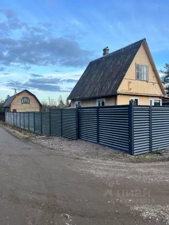 Дом в Ленинградская область, Кировское городское поселение, Грибное ... - Фото 0