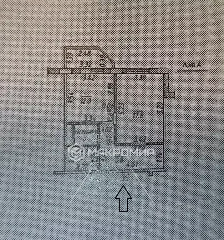 1-к кв. орловская область, орел полесская ул, 57 (45.0 м) - Фото 1