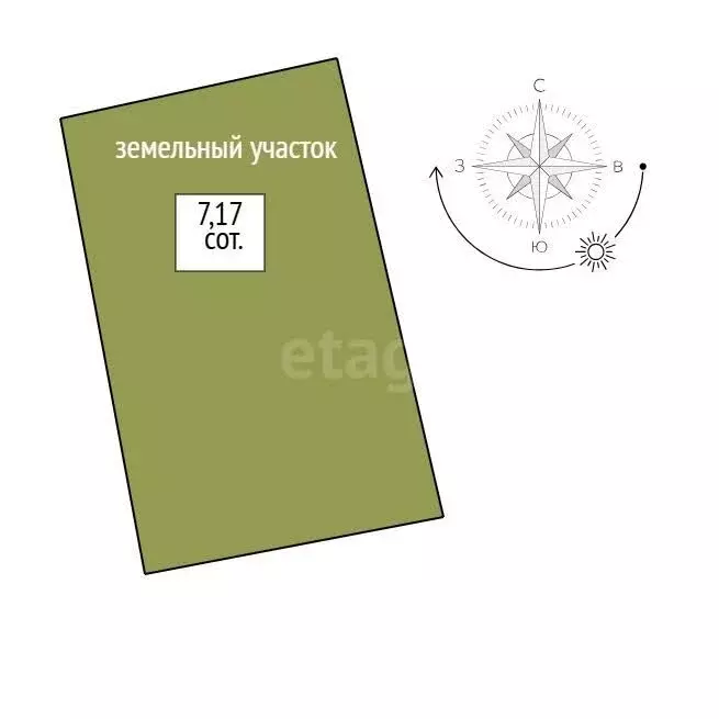 Участок в Нижний Тагил, КС УВЗ № 3, улица 15-я Бригада (7.17 м) - Фото 1