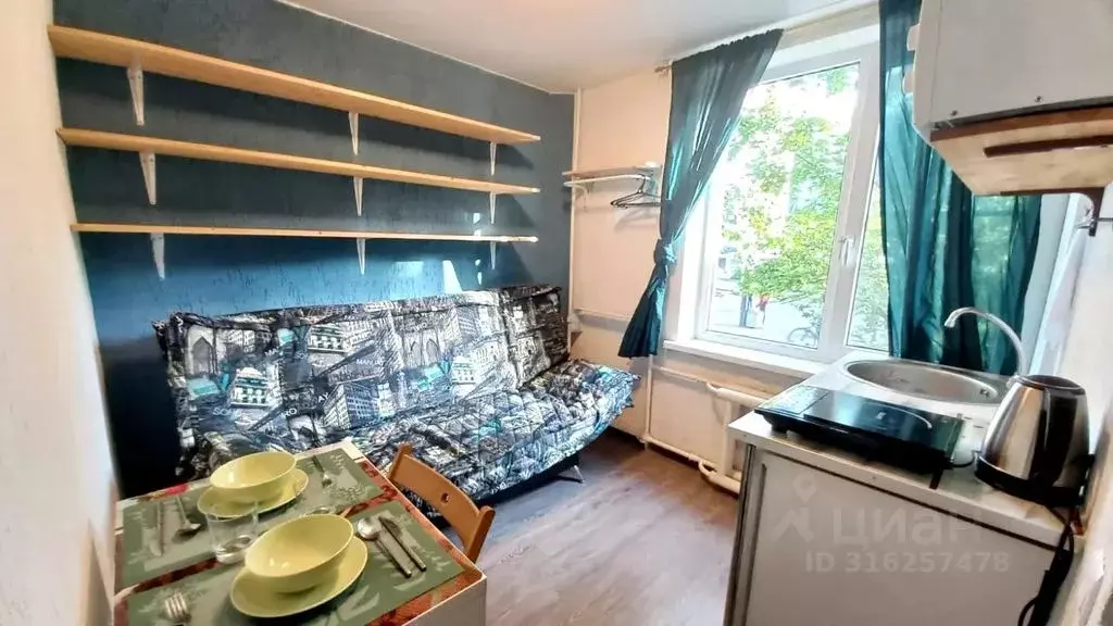 Студия Санкт-Петербург ул. Костюшко, 54 (11.0 м) - Фото 0