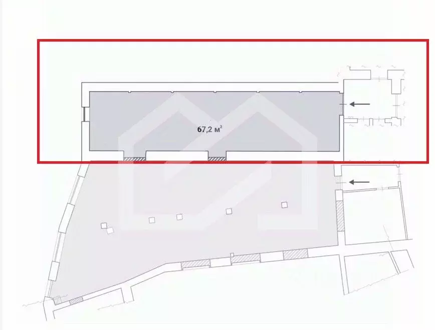 Помещение свободного назначения в Москва Звенигородское ш., 18/20к3 ... - Фото 2