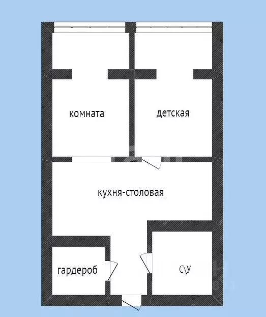 2-к кв. Приморский край, Владивосток ул. Сабанеева, 14В (51.6 м) - Фото 1