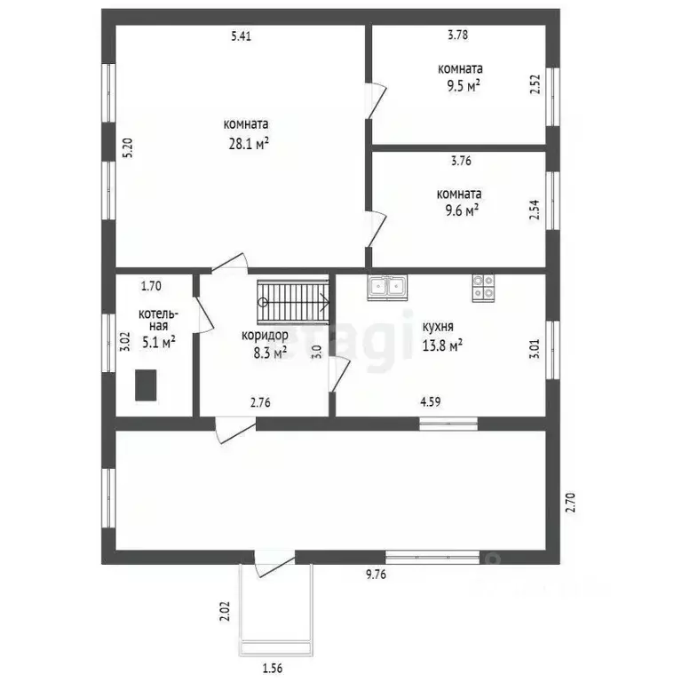 Дом в Тюменская область, Тюменский муниципальный округ, д. Субботина ... - Фото 1