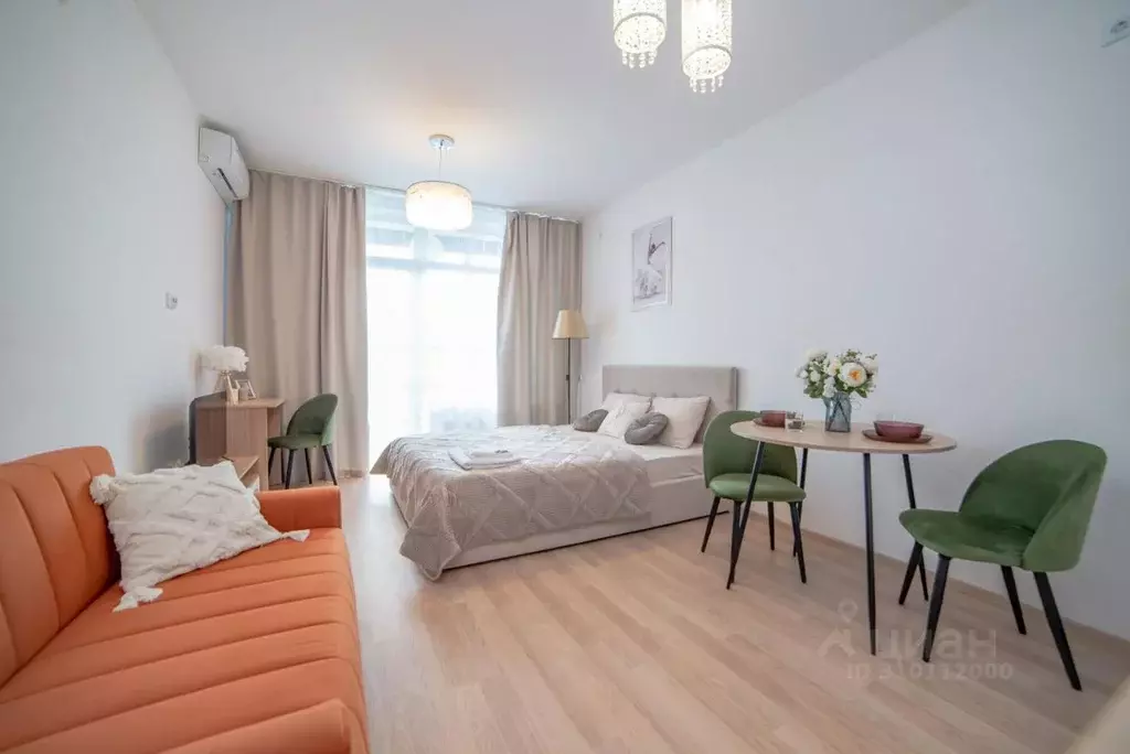 1-к кв. Свердловская область, Екатеринбург ул. Репина, 77 (30.0 м) - Фото 1