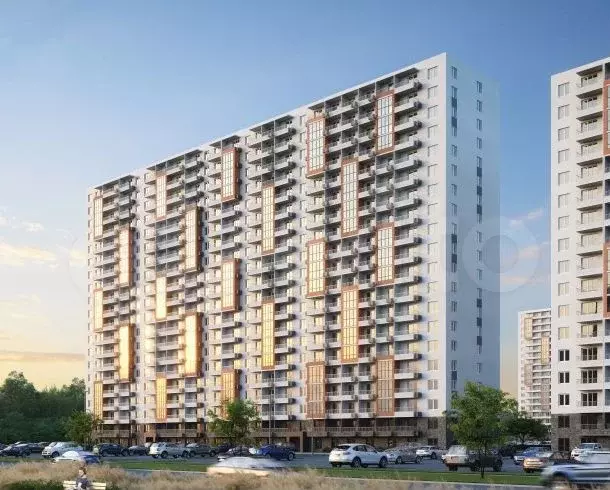 1-к. квартира, 31 м, 13/17 эт. - Фото 1