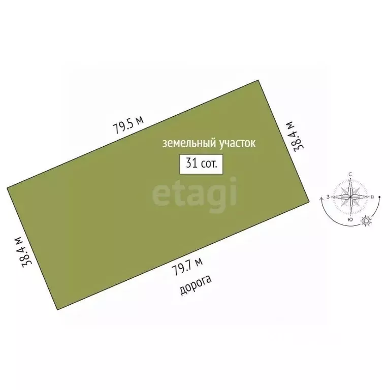 Участок в Калужская область, Малоярославецкий муниципальный округ, ... - Фото 2