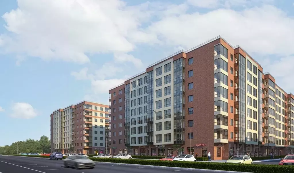 2-к кв. Ленинградская область, Всеволожский район, Агалатовское с/пос, ... - Фото 2