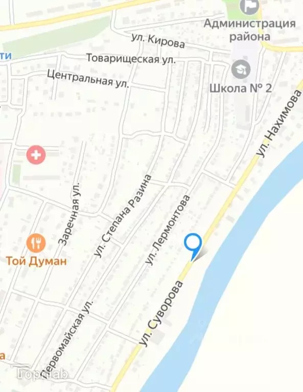 Участок в Астраханская область, пос. Володарский ул. Суворова (6.0 ... - Фото 2