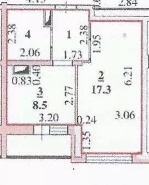 1-к кв. Липецкая область, Липецк ул. Леонтия Кривенкова, 33 (34.5 м) - Фото 2