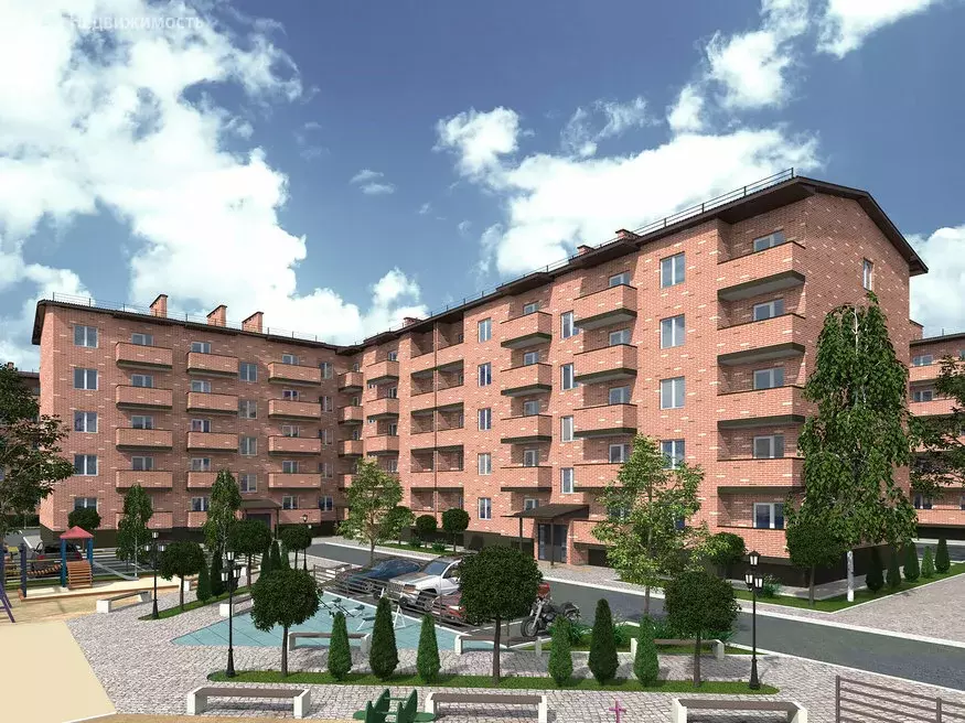 1-комнатная квартира: аул Новая Адыгея, Бжегокайская улица, 90/2к10 ... - Фото 0