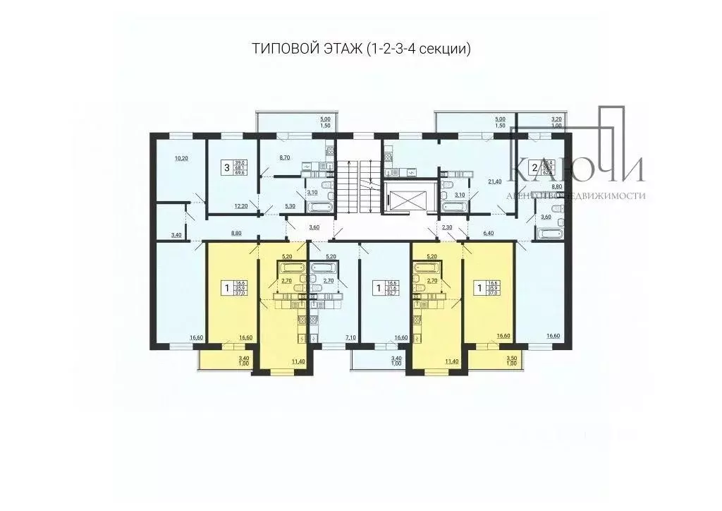 3-к кв. Челябинская область, Магнитогорск просп. Карла Маркса, 237к2 ... - Фото 2