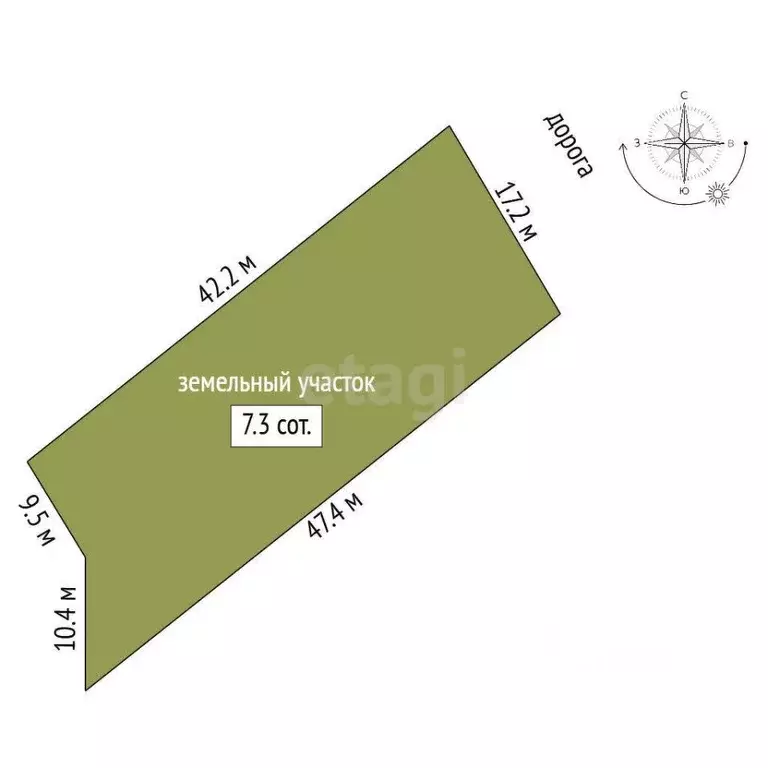 Участок в Ленинградская область, Выборгский район, Первомайское с/пос, ... - Фото 1