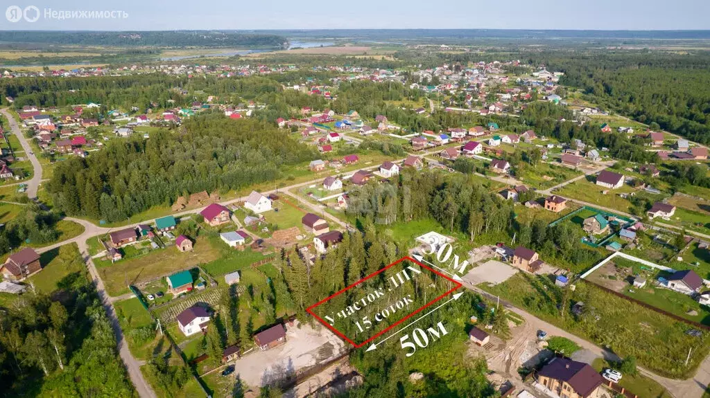 Участок в село Кафтанчиково, Малая Кольцевая улица (15 м) - Фото 0