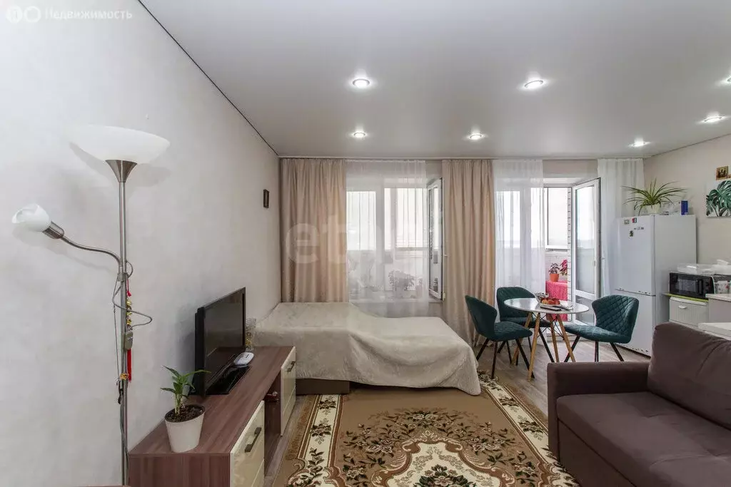 Квартира-студия: Тобольск, 15-й микрорайон, 39 (30 м) - Фото 2