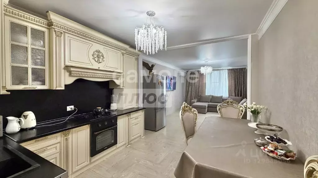 3-к кв. Дагестан, Махачкала ул. Кадарская, 40 (76.7 м) - Фото 1