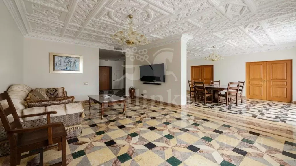 3-к кв. Москва 1-й Смоленский пер., 17 (159.0 м) - Фото 1