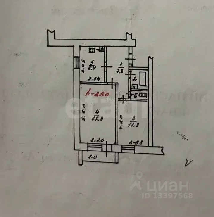 2-к кв. Тверская область, Тверь ул. 2-я Силикатная, 4 (47.1 м) - Фото 2