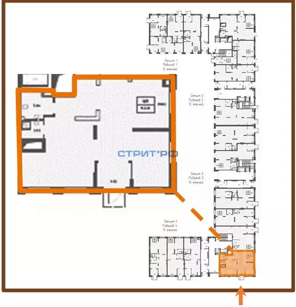 Торговая площадь в Москва ул. Алхимовская, 1к4 (103 м) - Фото 2