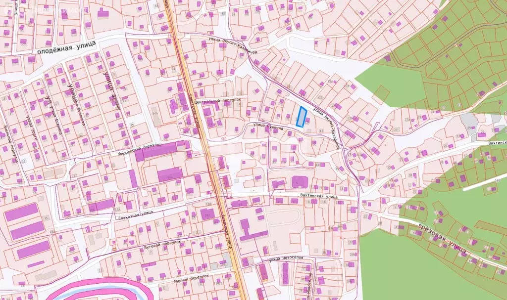 Участок в село Кызыл-Озек, улица Пушкина (7 м) - Фото 2