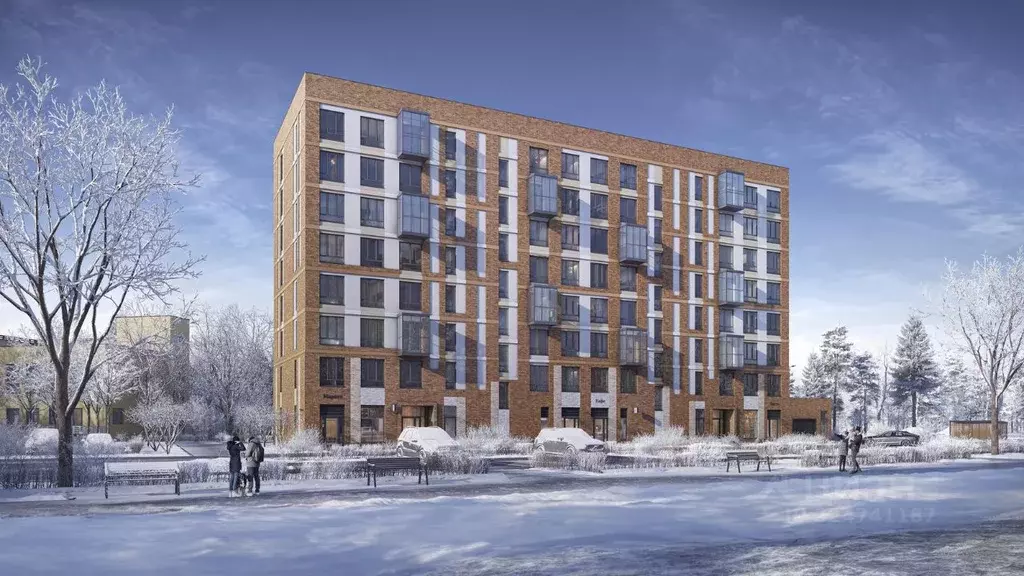 1-к кв. Санкт-Петербург Живи в Рыбацком жилой комплекс, 4 (36.04 м) - Фото 2