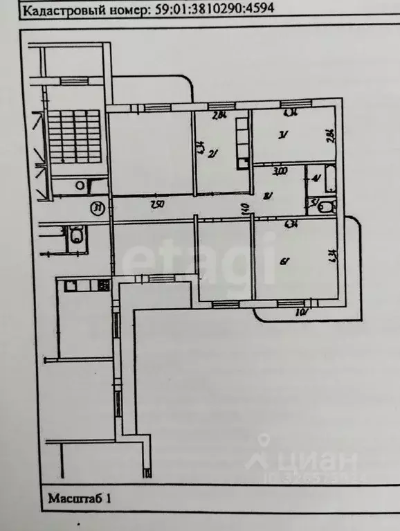 Комната Пермский край, Пермь Делегатская ул., 45 (18.8 м) - Фото 2