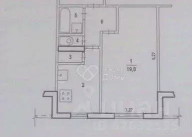 1-к кв. Волгоградская область, Волгоград Николаевская ул., 15 (35.6 м) - Фото 2