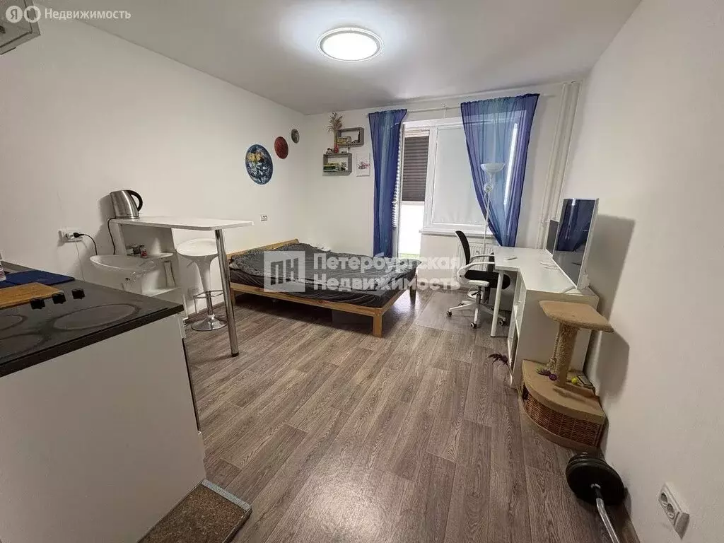 Квартира-студия: Бугры, Воронцовский бульвар, 5к5 (26.6 м) - Фото 1