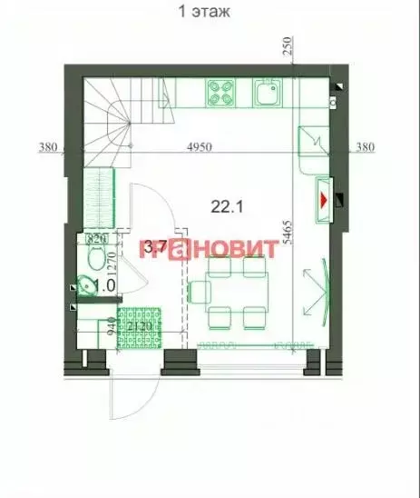 Таунхаус в Новосибирская область, Новосибирский район, Мичуринский ... - Фото 2