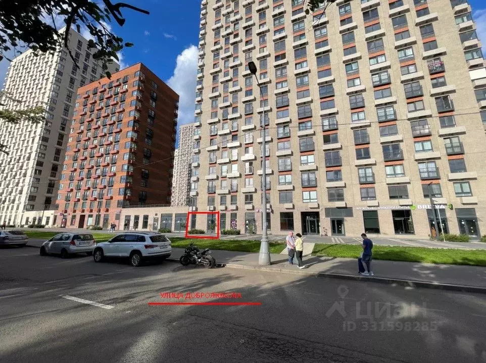 Торговая площадь в Москва ул. Добролюбова, 8к1 (209 м) - Фото 2
