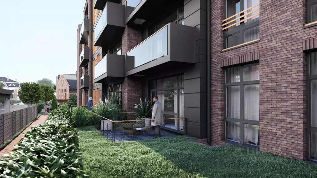 1-к кв. Калининградская область, Калининград Курортная ул., 49 (69.0 ... - Фото 1