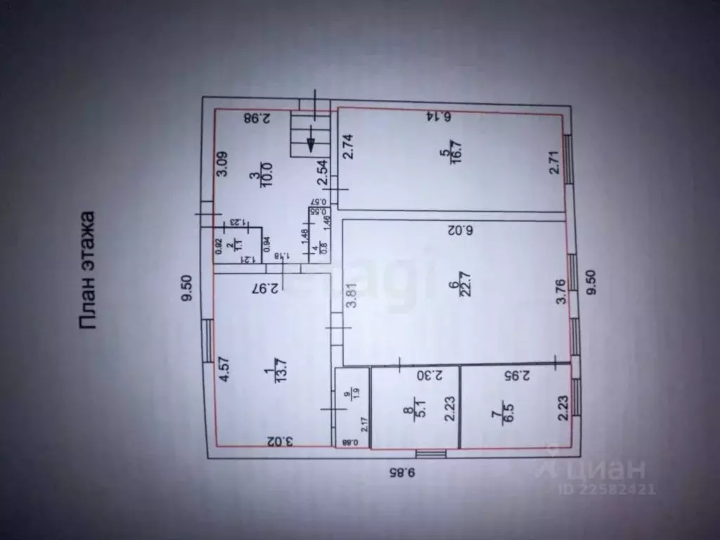 Дом в Удмуртия, Можга Можгинский район, ул. Максима Горького, 88 (84 ... - Фото 2