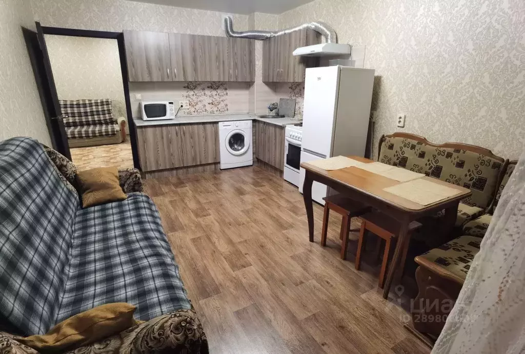 1-к кв. Воронежская область, Воронеж ул. Антонова-Овсеенко, 33Б (62.0 ... - Фото 2