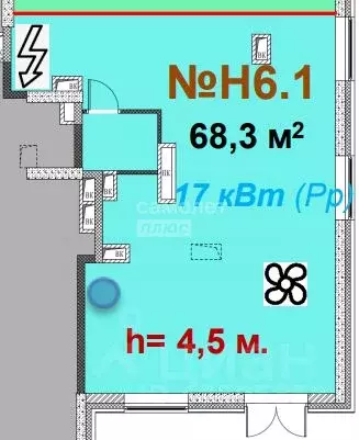 Помещение свободного назначения в Москва Большая Филевская ул., 4 (68 ... - Фото 1