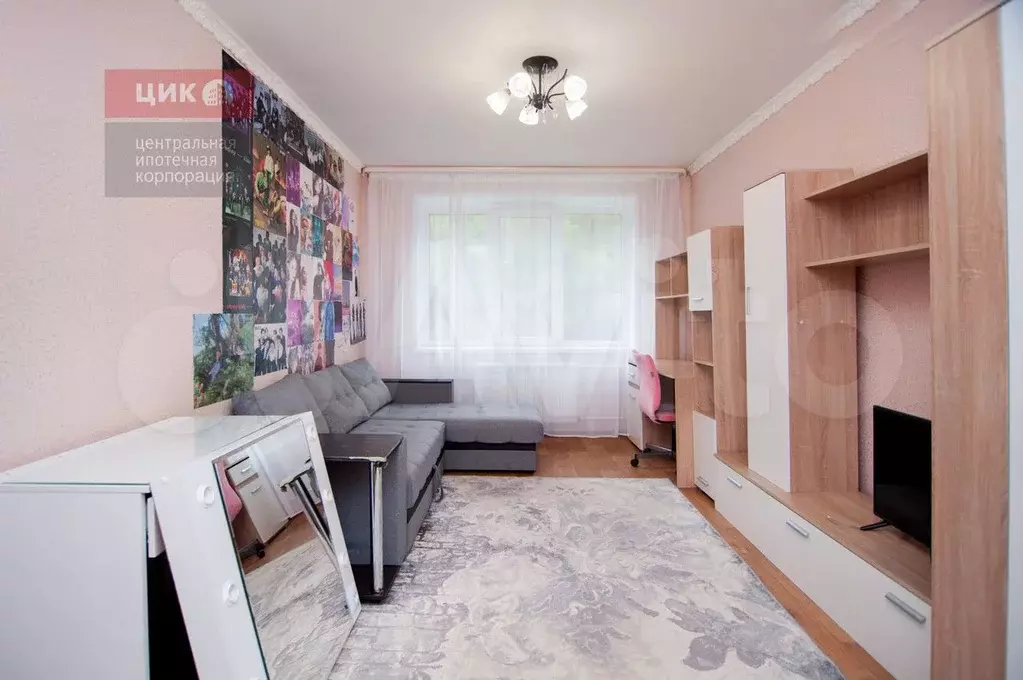 1-к. квартира, 32,5 м, 1/5 эт. - Фото 1