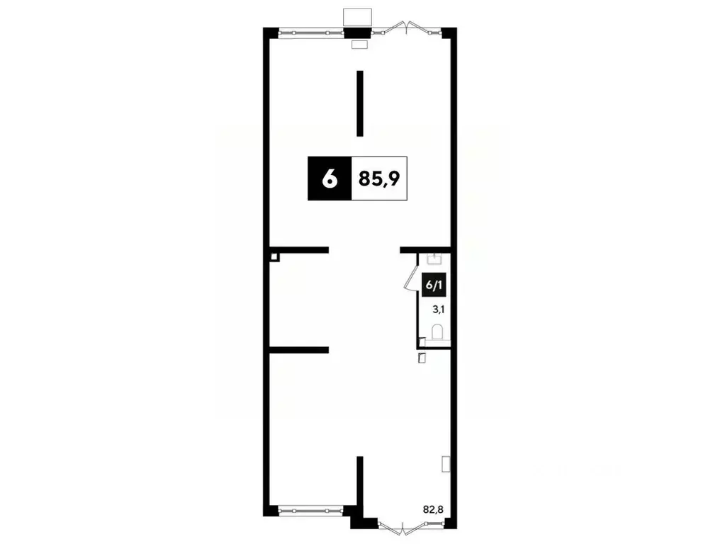 Помещение свободного назначения в Краснодарский край, Краснодар ... - Фото 1