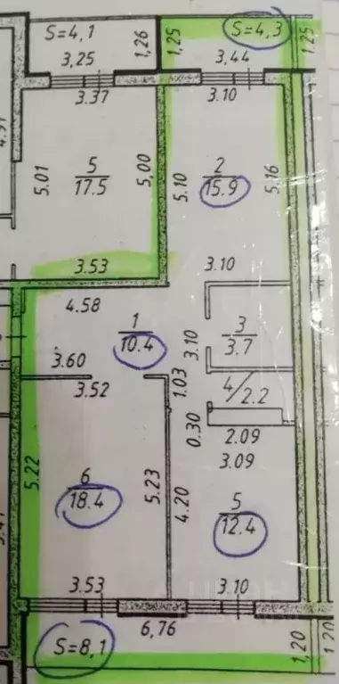 2-к кв. Хабаровский край, Хабаровск ул. Морозова Павла Леонтьевича, 91 ... - Фото 2