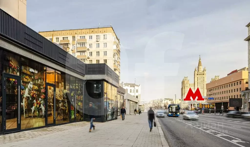 Помещение свободного назначения в Москва ул. Красная Пресня, 12 (101 ... - Фото 2