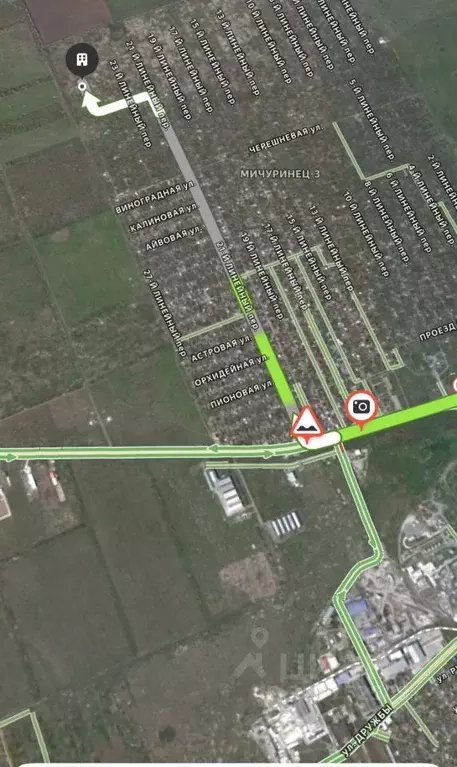 Участок в Ростовская область, Азов Азовский район, Мичуринец-3 мкр, ... - Фото 2