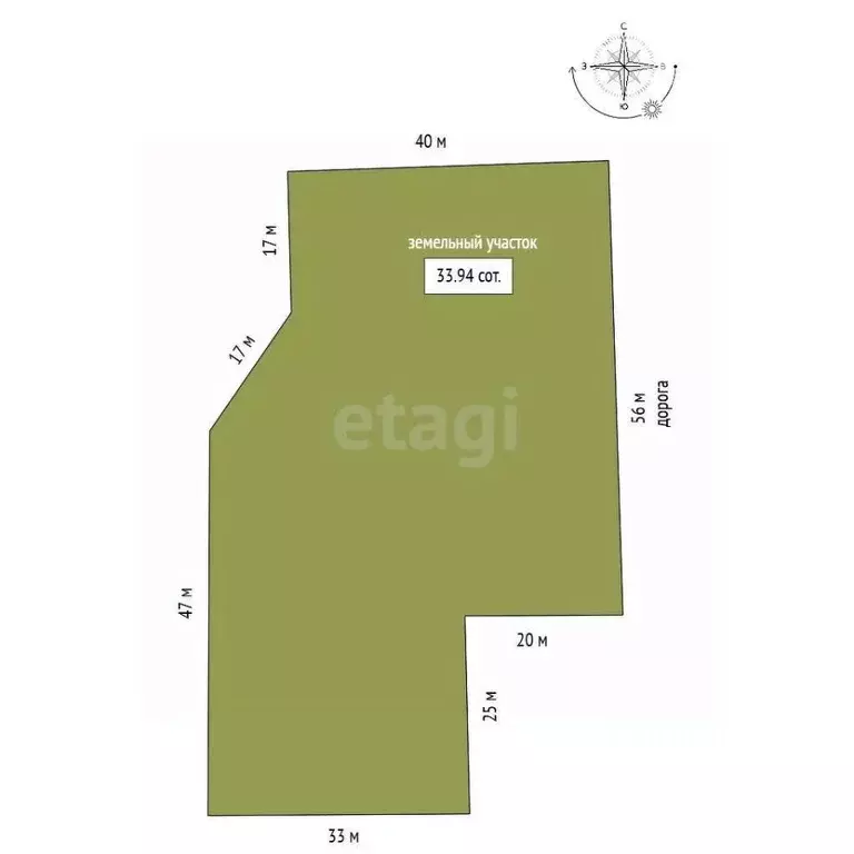 Участок в Тюменская область, Нижнетавдинский муниципальный округ, ... - Фото 2