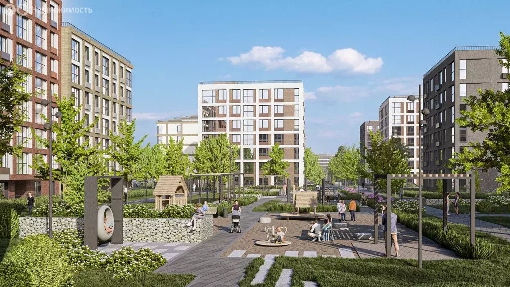 Квартира-студия: Васильево, посёлок городского типа Васильево, ЖК ... - Фото 2