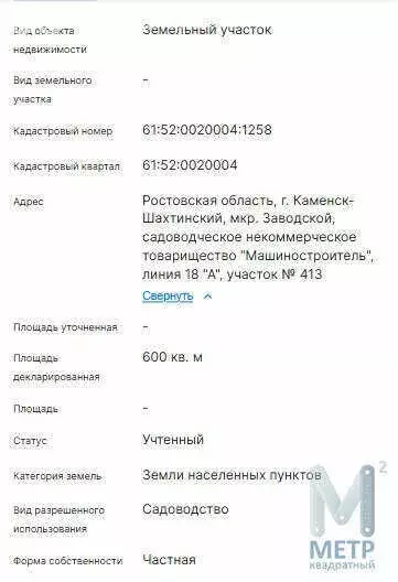 Участок в Каменск-Шахтинский, микрорайон Заводской (6 м) - Фото 0