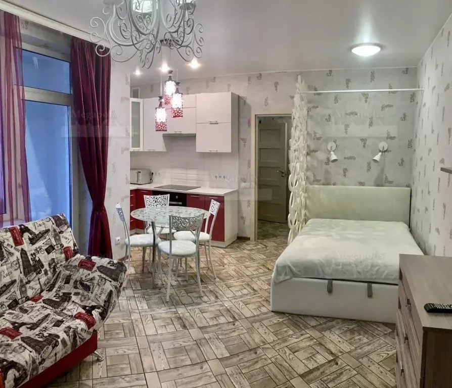 Студия Санкт-Петербург Кременчугская ул., 17к3 (37.0 м) - Фото 1