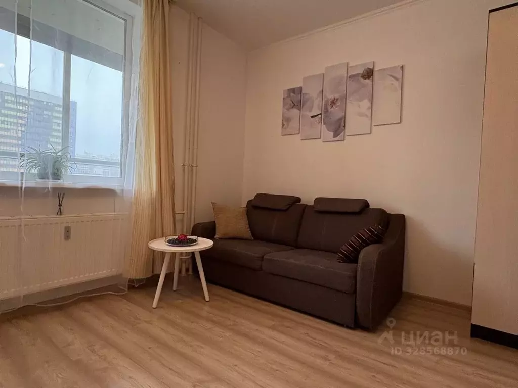 Студия Ленинградская область, Мурино Всеволожский район, ул. Шувалова, ... - Фото 2