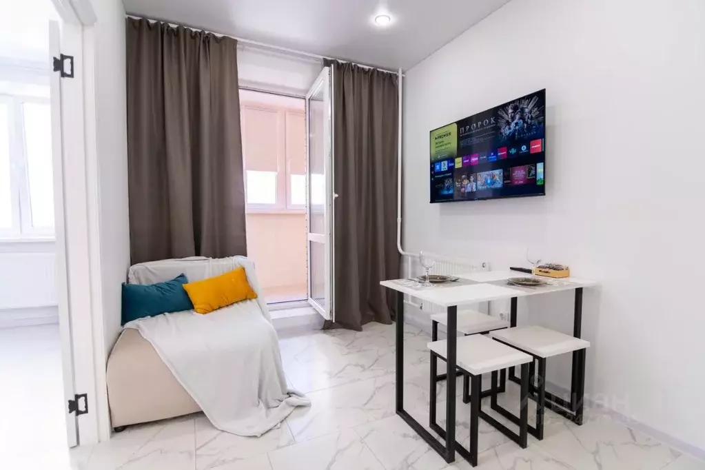 1-к кв. Тульская область, Тула ул. Строителей, 2 (32.0 м) - Фото 1