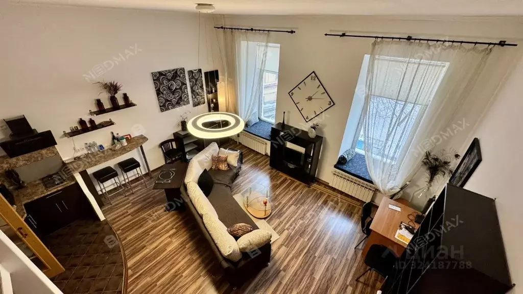 Студия Санкт-Петербург ул. Чайковского, 4 (43.0 м) - Фото 1